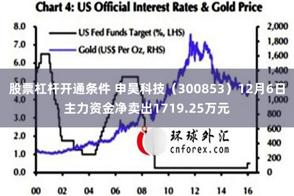 股票杠杆开通条件 申昊科技（300853）12月6日主力资金净卖出1719.25万元