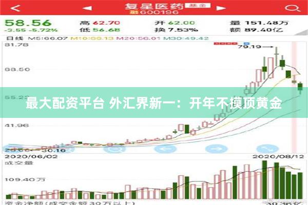 最大配资平台 外汇界新一：开年不摸顶黄金