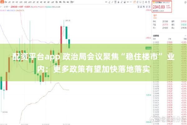 配资平台app 政治局会议聚焦“稳住楼市” 业内：更多政策有望加快落地落实