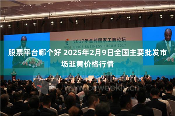 股票平台哪个好 2025年2月9日全国主要批发市场韭黄价格行情